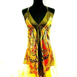 Elan Dress - Scarf dress - Multicolor - Size Small
